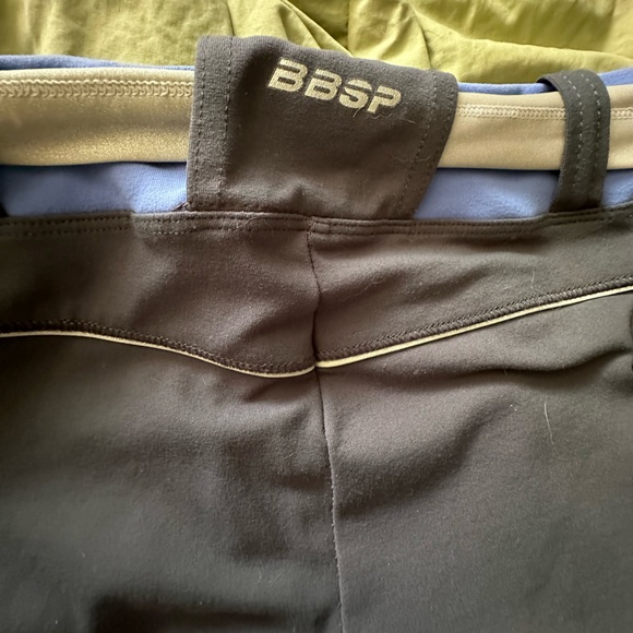 BEBE SPORT WORK OUT OUTFIT LONG WORK OUT PANTS & zip down size x small - Picture 2 of 4